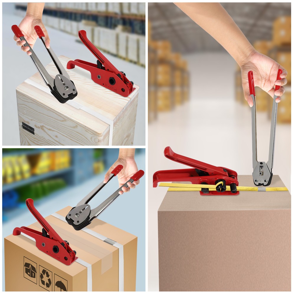 Steel Packaging Strapping Kit Packaging Strapping Banding Tensioning Tool