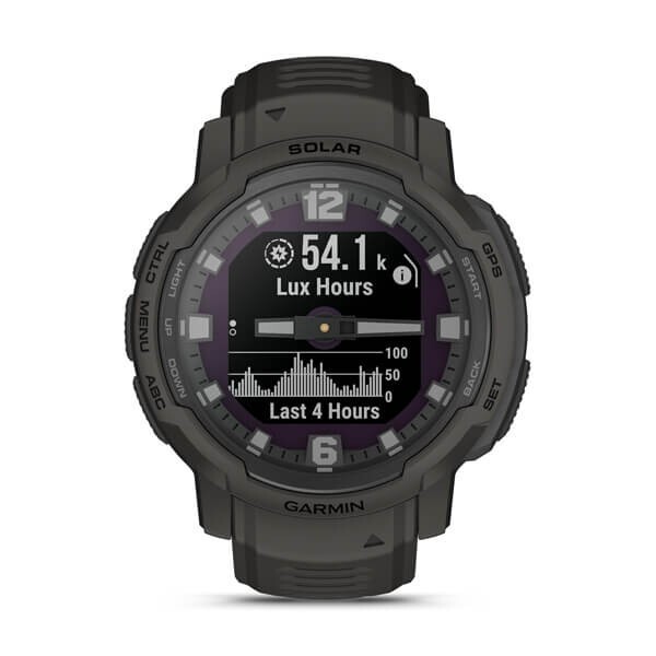 Garmin Instinct Crossover Solar GPS Watch Graphite 010-02730-11