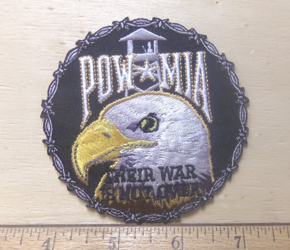 POW * MIA - Their War is Not Over Embroidered Patch