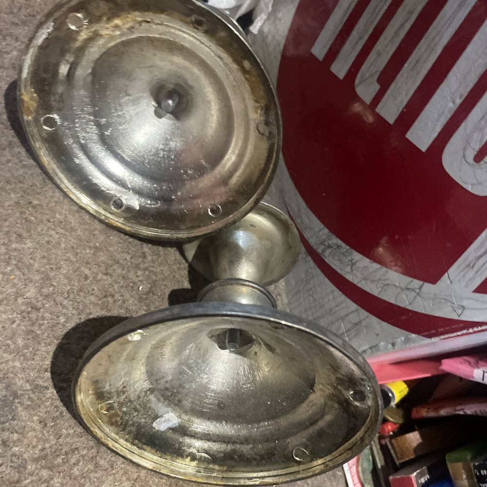 Pair Of Candle Sticks 4 “ high