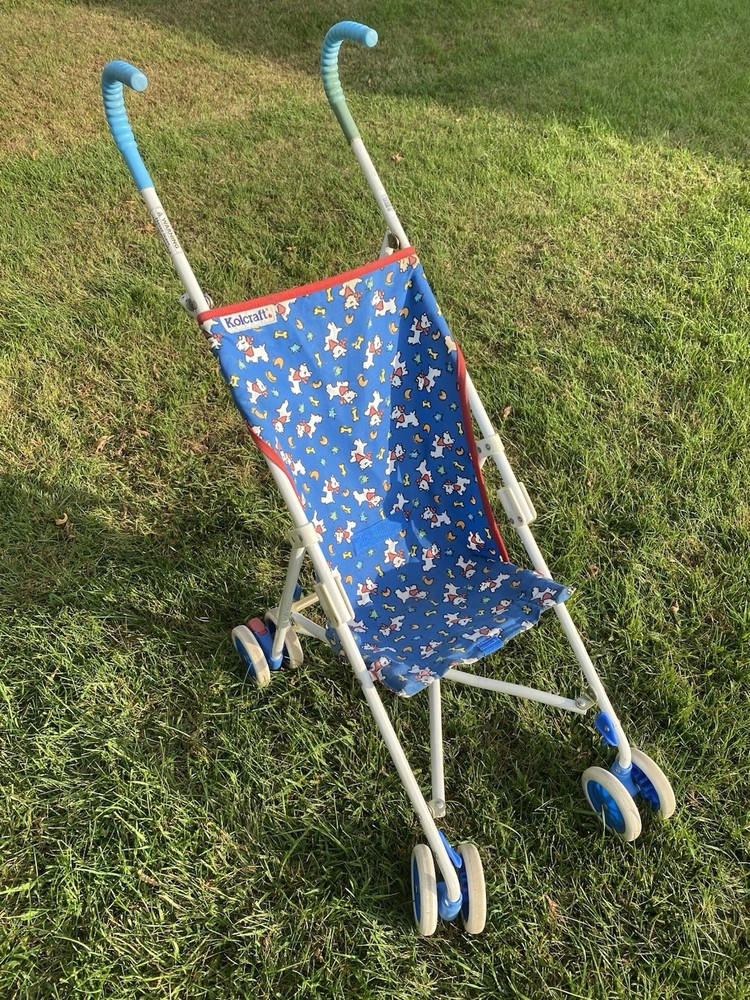 VINTAGE FOLDABLE Reborn BABY TODDLER Umbrella STROLLER
