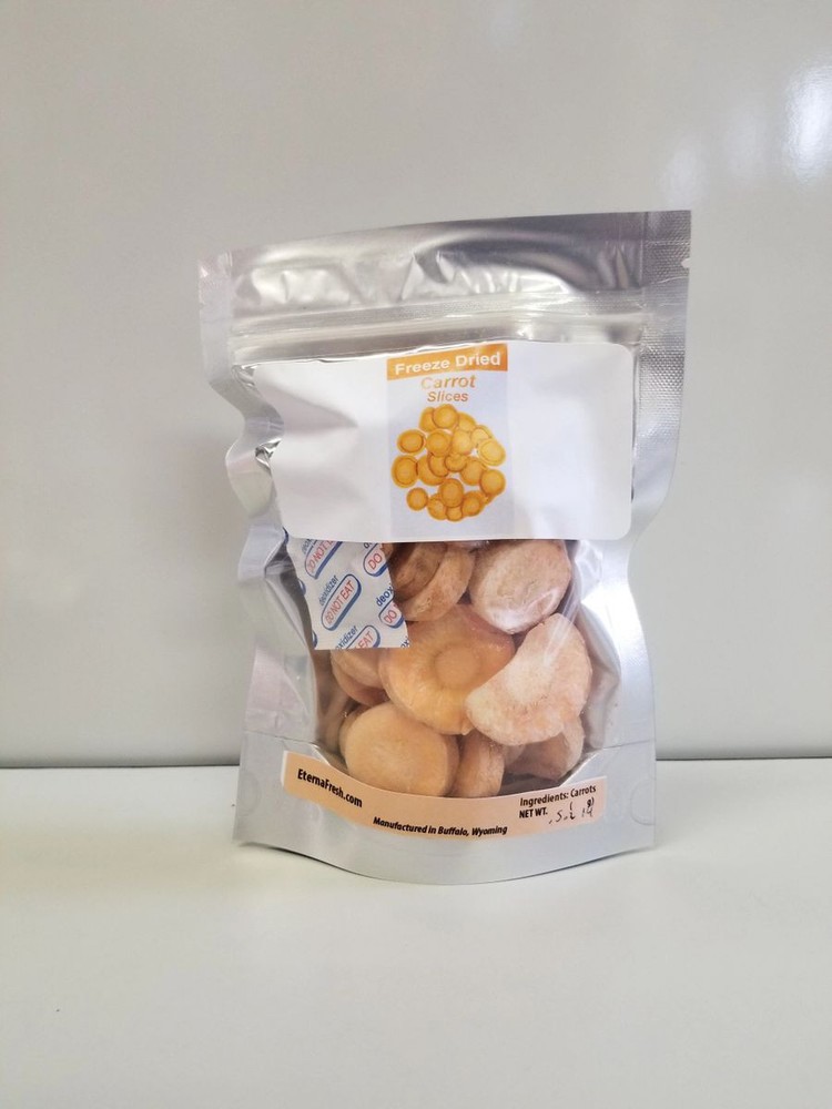 Freeze Dried Carrot Slices