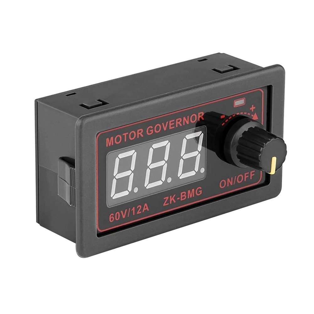 DC 9-60V PWM Motor Controller Module Digital Encoder Speed Adjustment 500W