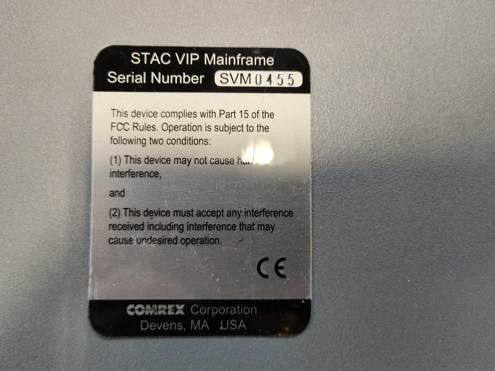 Comrex Stac VIP Mainframe Hybrid 2 Audio Broadcast Telephone Interface