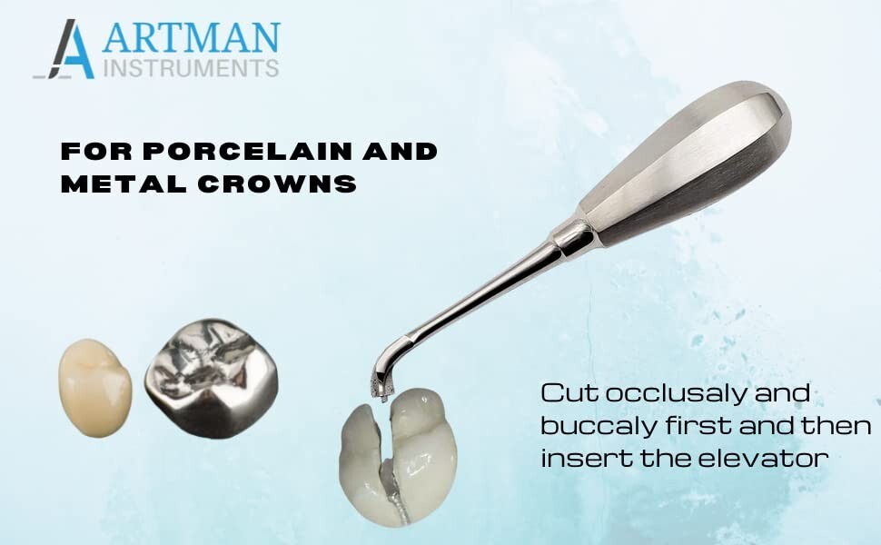 Dental Crown Splitter Remover & Elevator ARTMAN