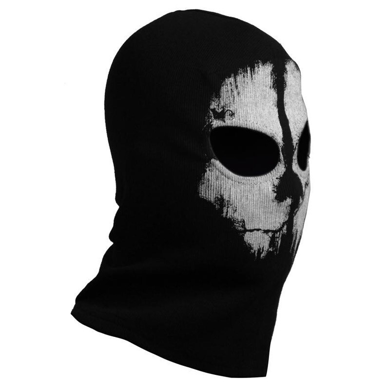 COD 19 : MW2 Ghost Logan's Skull Mask Balaclava Cosplay