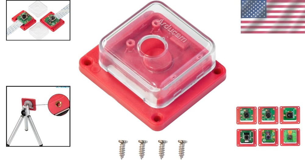 ABS Housing Case for Raspberry Pi Camera Module 3 - Effortless Setup