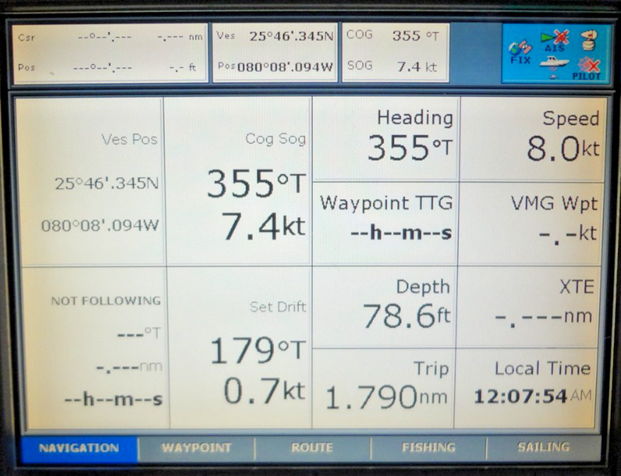 RAYMARINE E80 E02011 MARINE GPS CHART PLOTTER FISHFINDER RADAR MFD DISPLAY UNIT