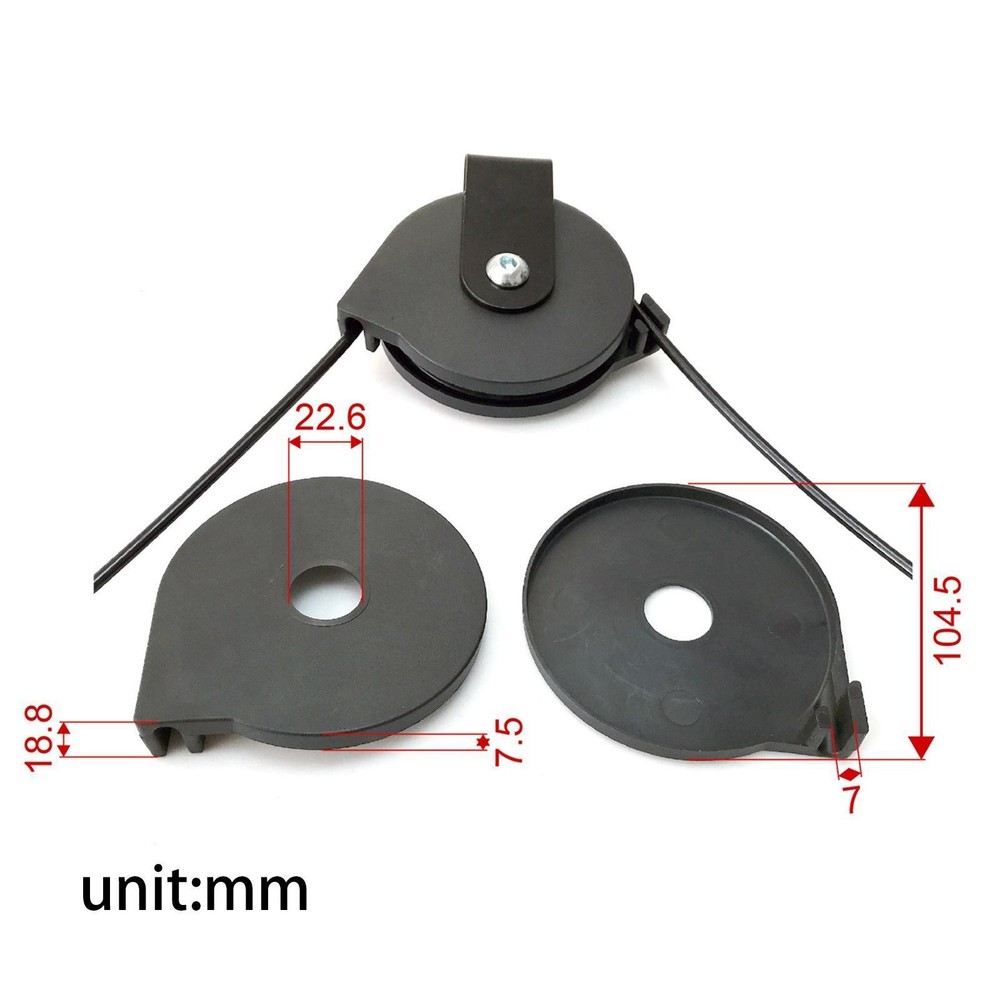 Rope Cord Guide Pulley Block Exercise Machine DIY Project Mount Hardware Gym
