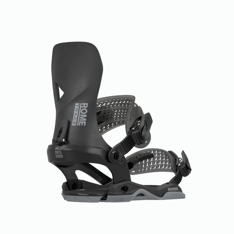 Rome Trace AW Snowboard Bindings, Black, Medium/Large MY26