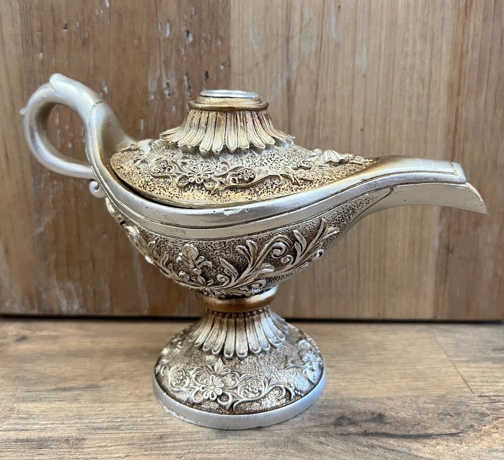 Magic Lamp Resin Incense Burner 7" x 5"