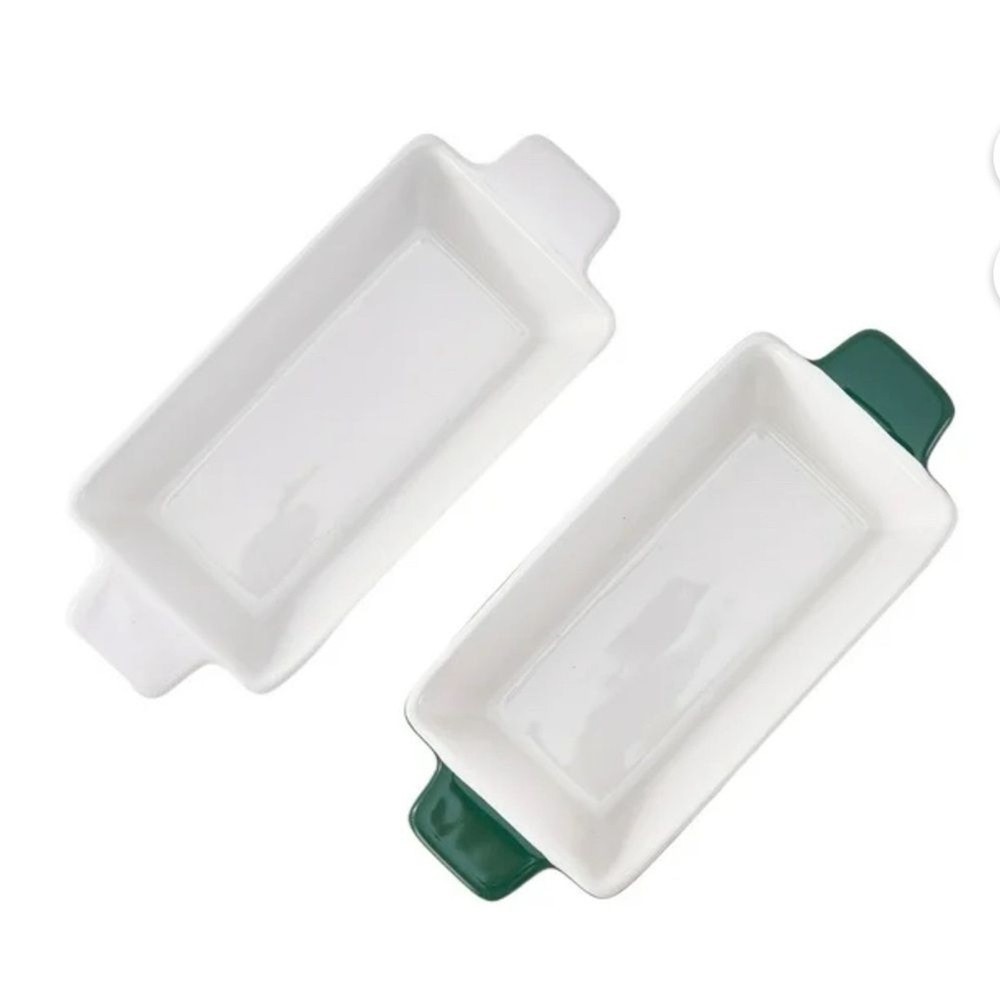 Festive Tree Design Ceramic Baking Dishes