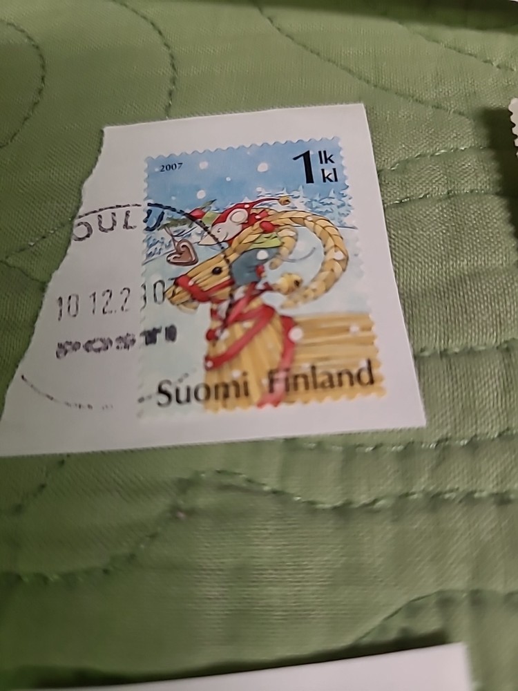 12 Stamps Finland (ENVELOPE 29)
