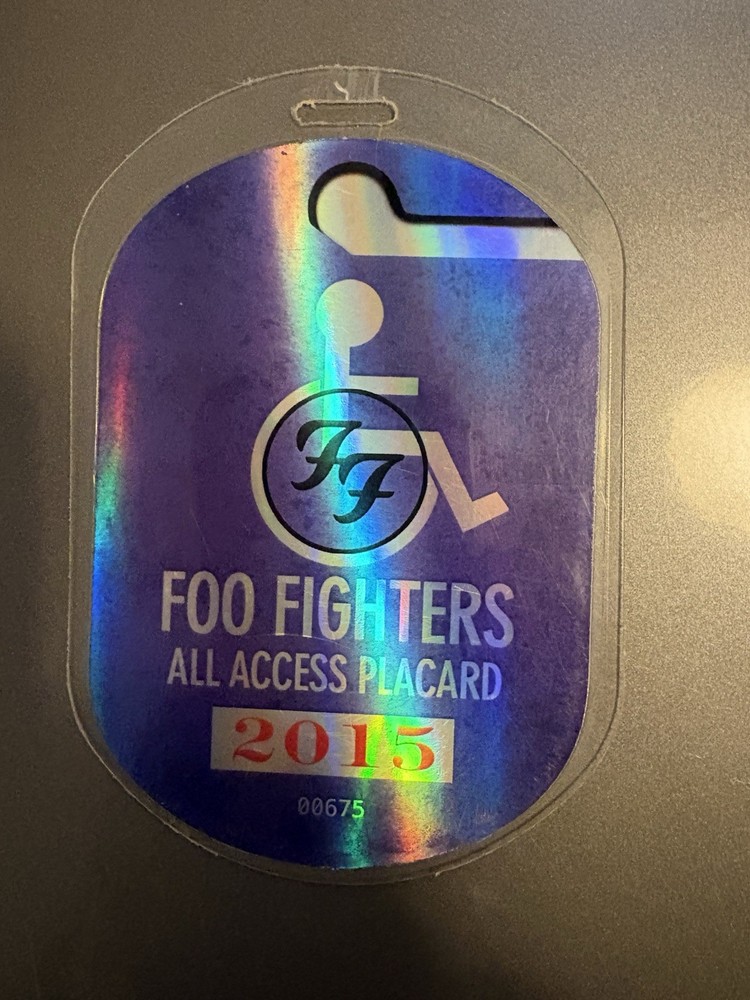 Foo Fighters Original All Access Pass 2015