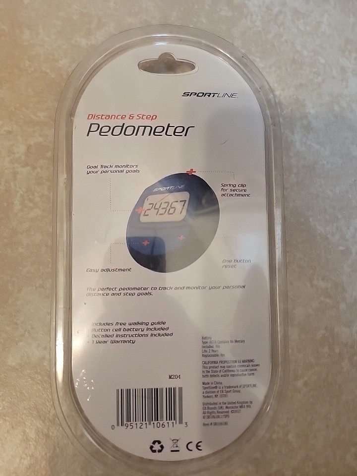 Sportline Distance And Step Pedometer