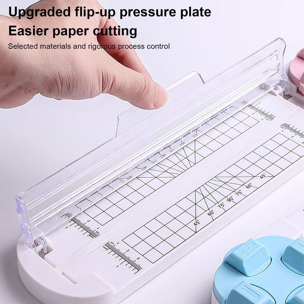 Paper Trimmer 4-in-1 Multi-Function Photo Cutter Cutting Cardboard functional