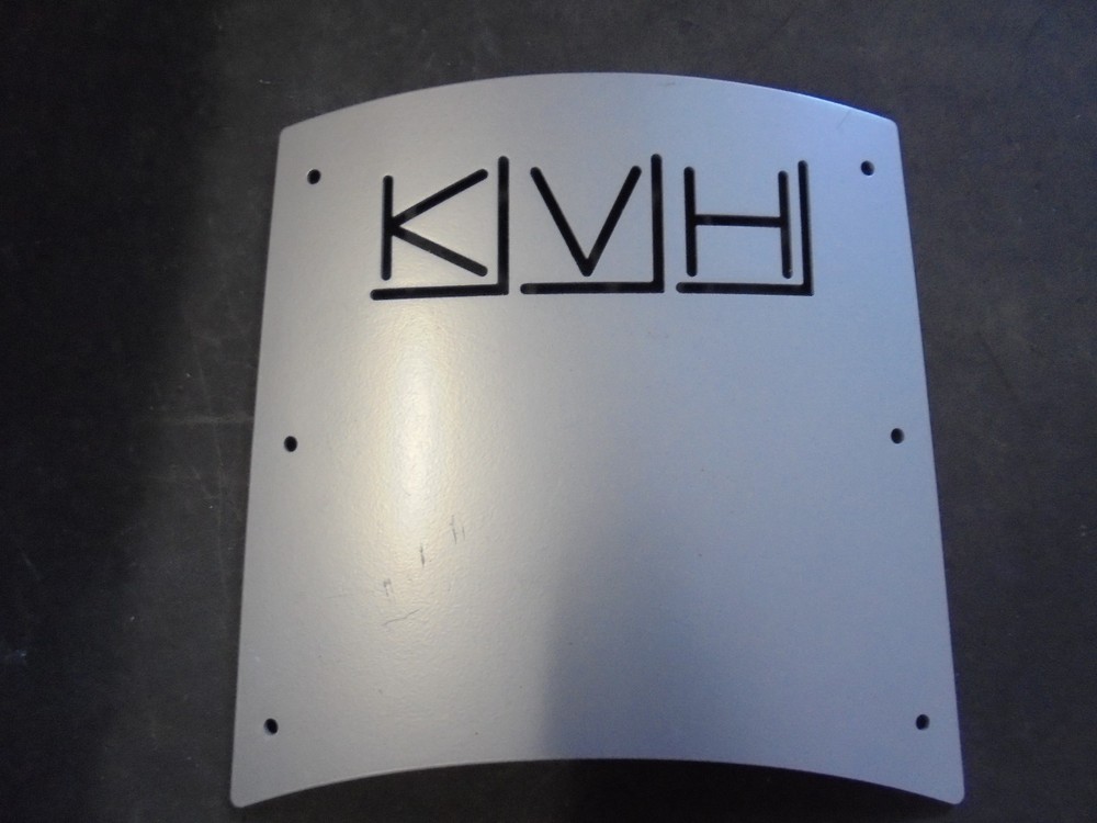 KVH NAME PLATE 9" X 8.5"