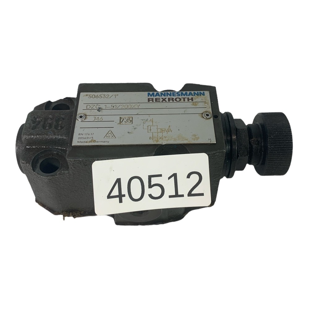 Rexroth DZC 1-51/200XY Pressure Control Valve Valve