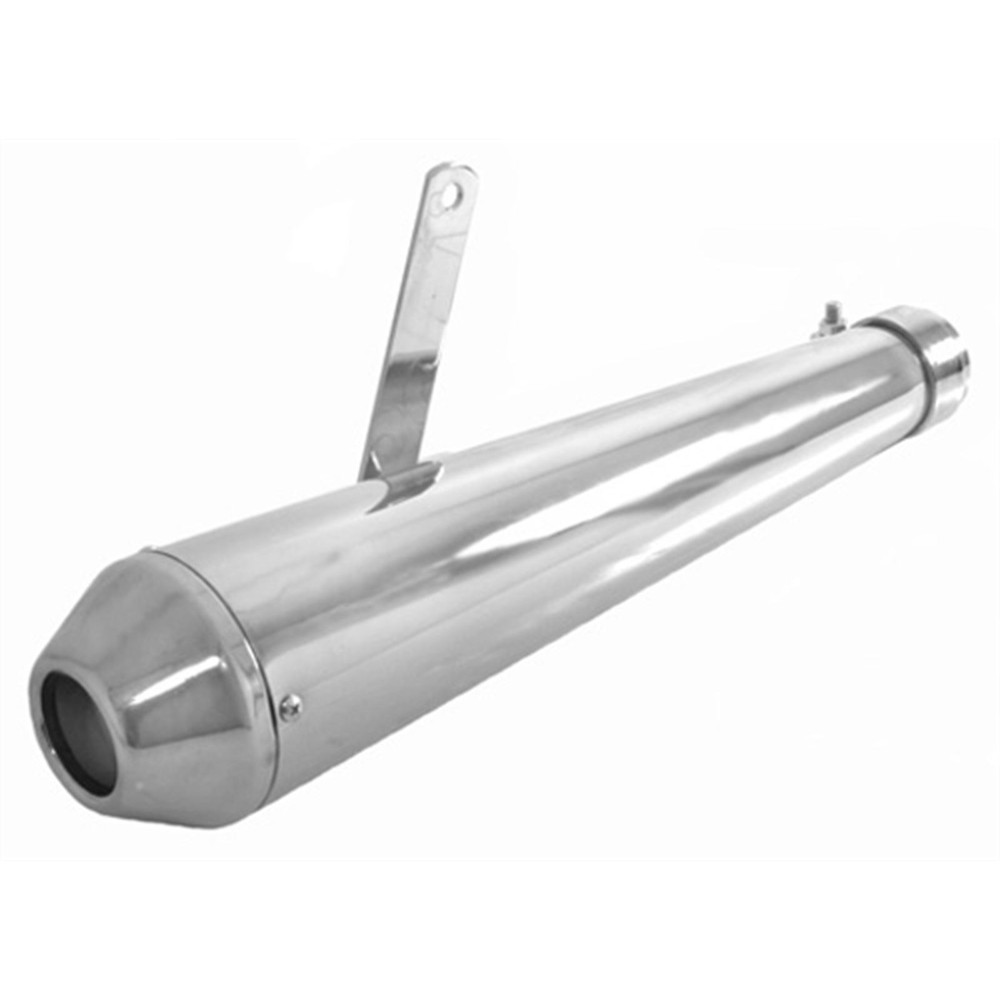 Emgo Shorty Reverse Cone Exhaust Muffler 80-84030