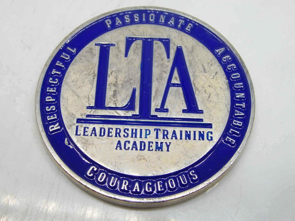 LEADERSHIP TRAINING ACADEMY CHALLENGE COIN