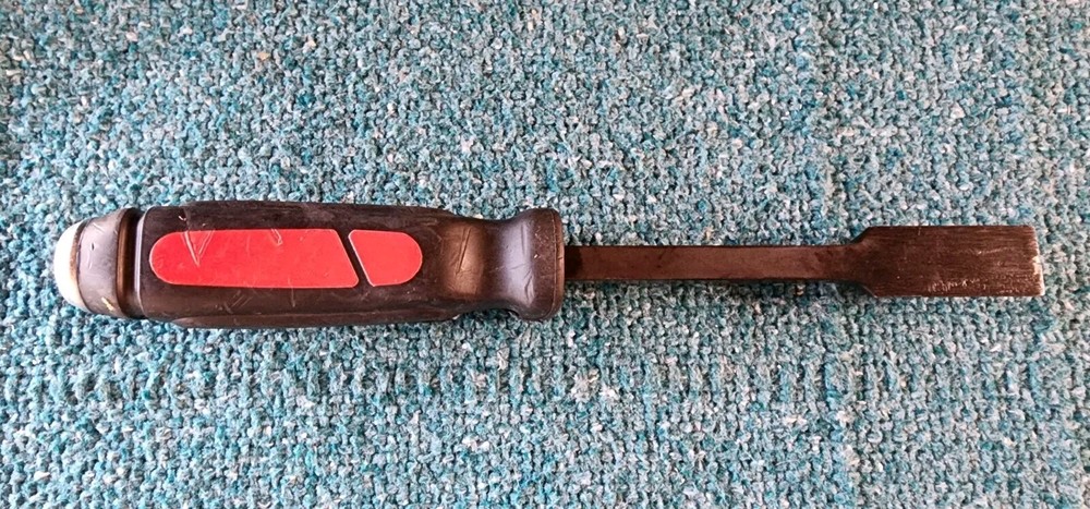 10" Mayhew Pro Dominator Scraper, 3/4"" Blade Width , Black/Red Handle USA Made!