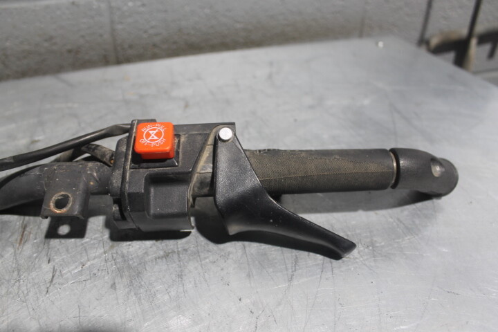 2007 POLARIS RMK 600 HO HANDLEBARS HANDLE BARS THUMB THROTTLE KILL SWITCH #3203