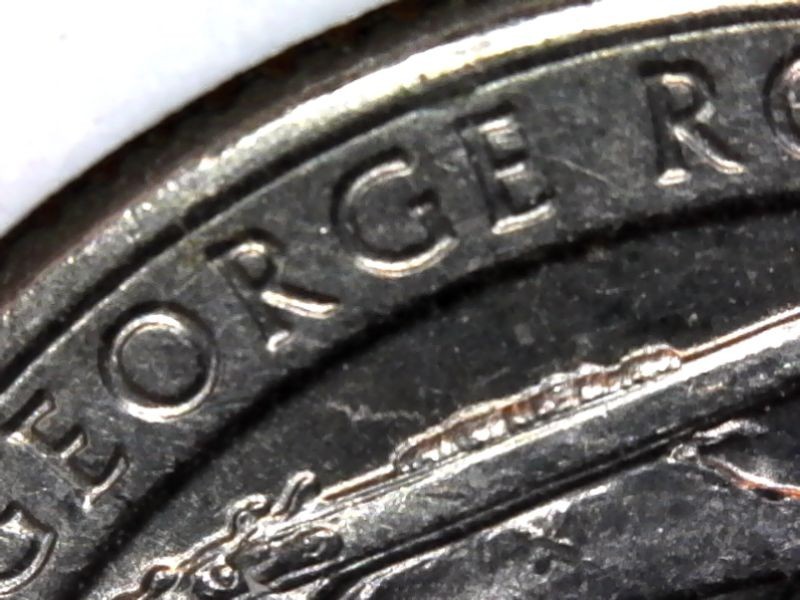 2017-P George Rogers Clark Quarter Multiple Error Coin