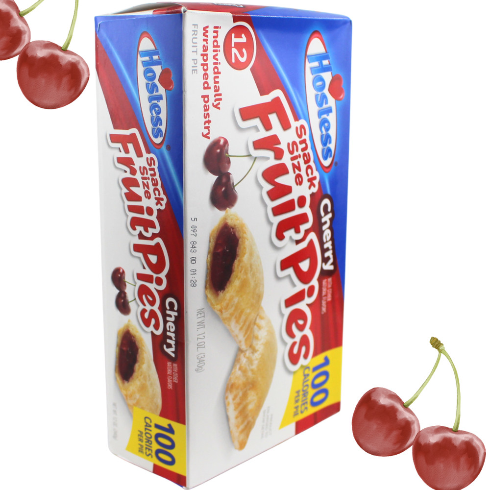 Hostess Snack Size Fruit Pies 12oz (Cherry)