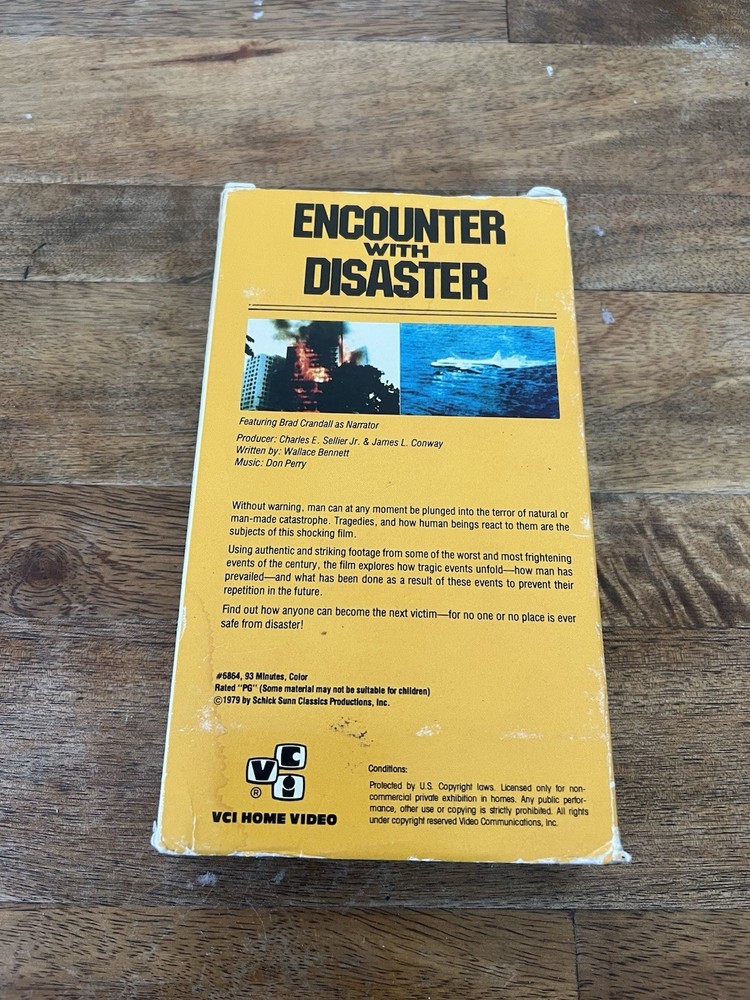 Encounter With Disaster - Beta - 1979 - Very Rare