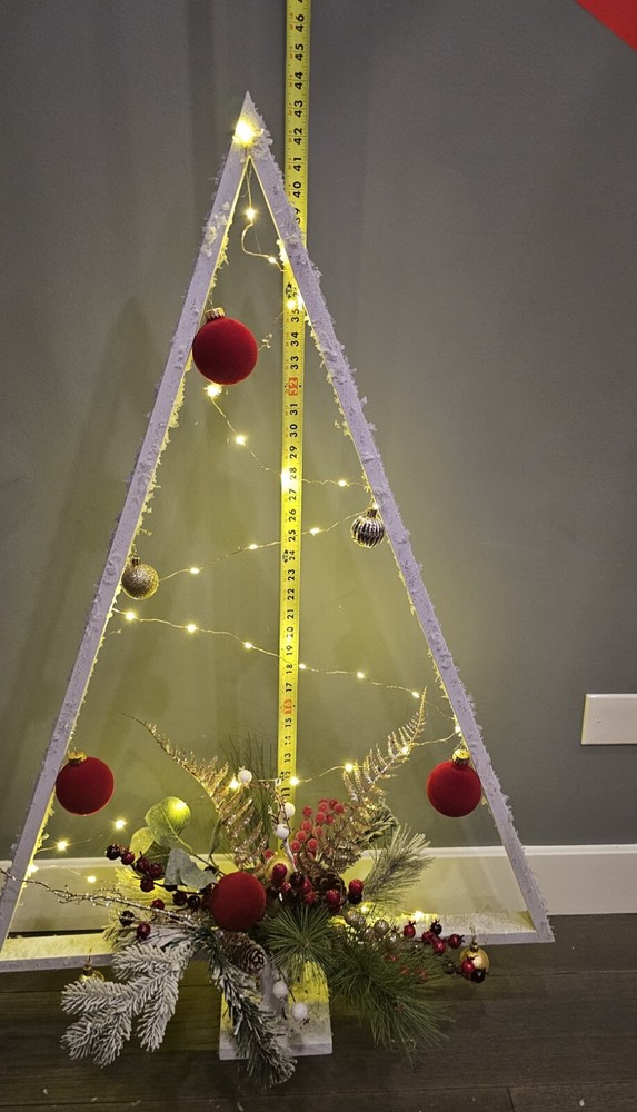 Wodden pine Christmas tree