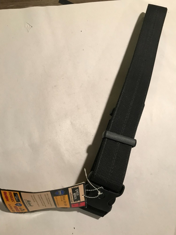 Uncle Mike's Size Large Deluxe Tactical Nylon Belt