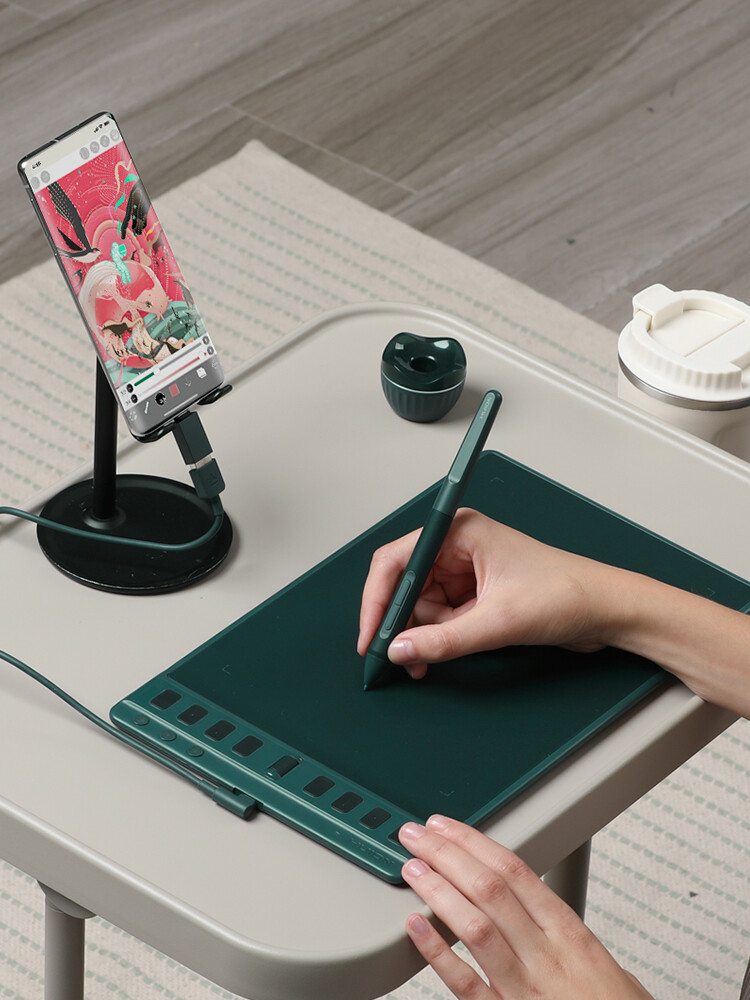 Huion Inspiroy2 H951P Drawing Graphics Tablet 6 programmable press keys+Scroller