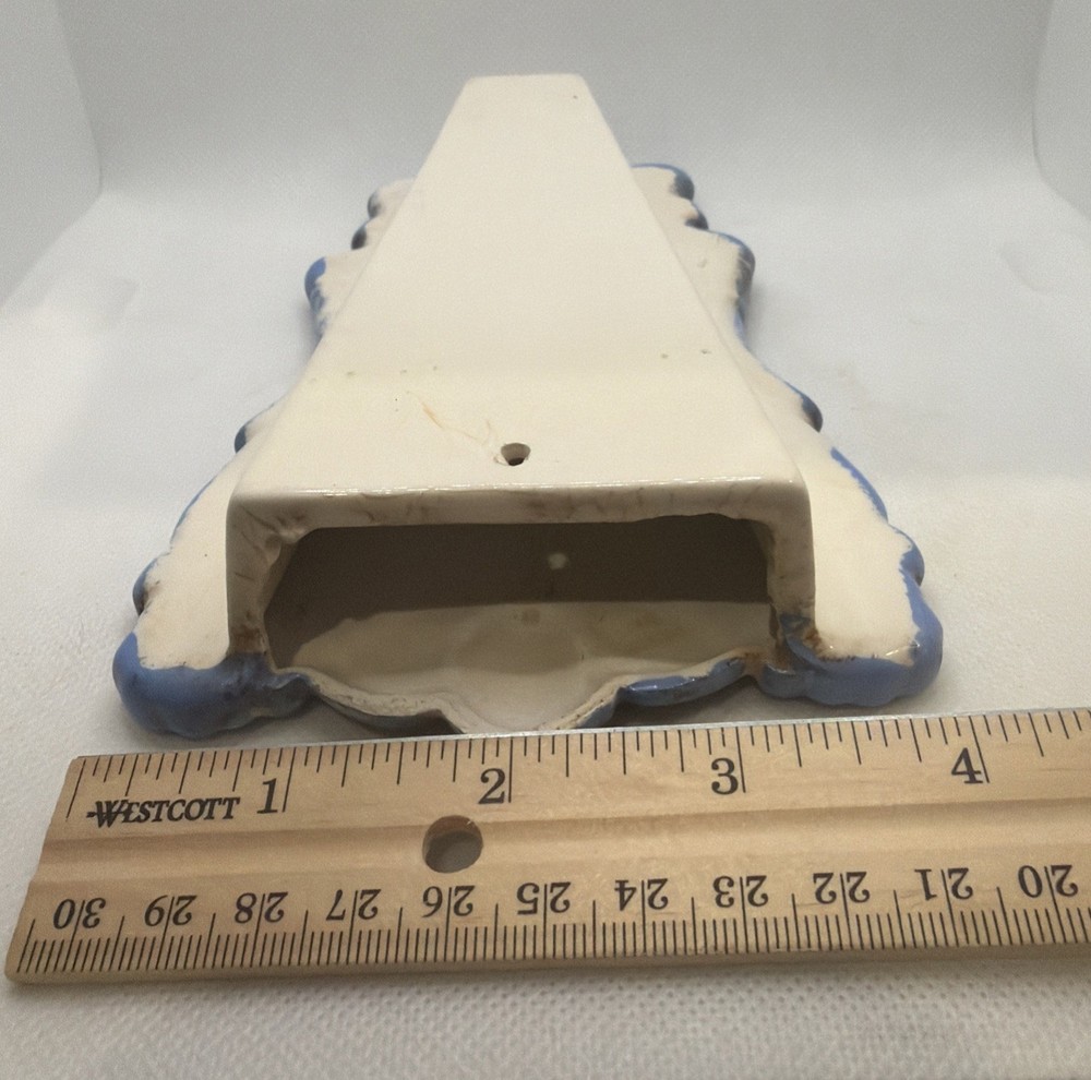 Vintage Ceramic Scissors Holder