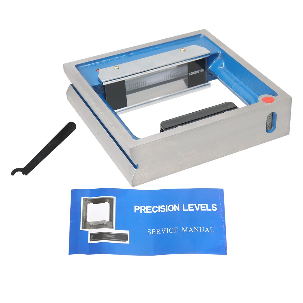 6" × 1-1/2" × 6" PRECISION FRAME SPIRIT LEVELS LEVEL
