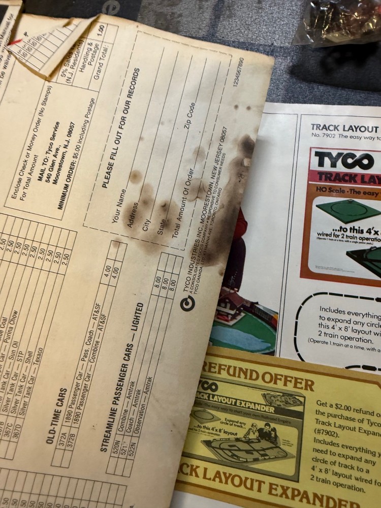 Vintage TYCO Train set - Please see pics