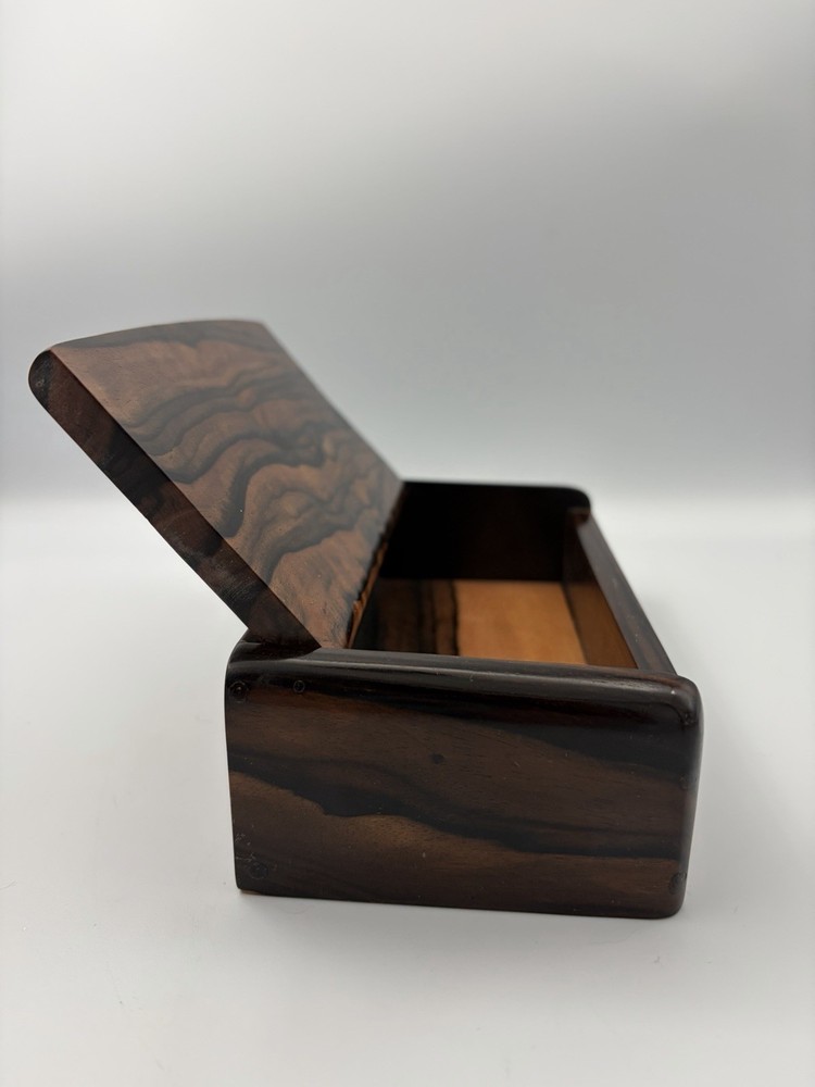 Rosewood Rectangular Stash Box Trinket Box