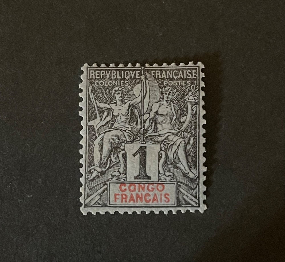 Stamps French Congo Scott #18 hinged