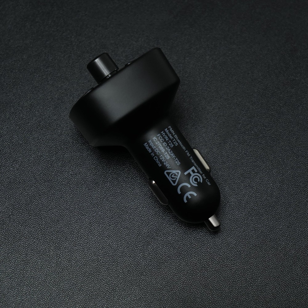 LENCENT FM Transmitter, Bluetooth Transmitter Wireless Small, Blue-12W