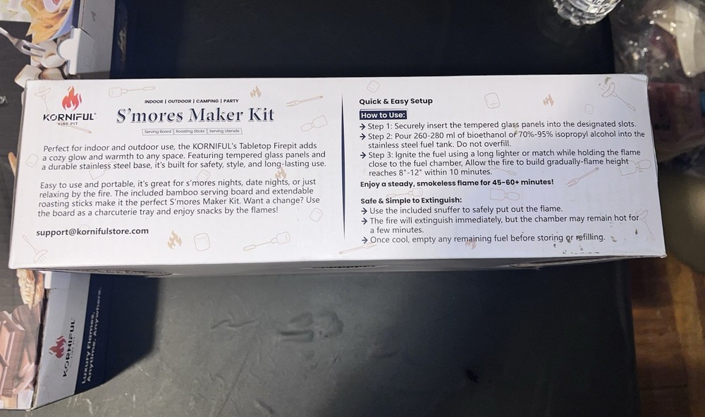 Korniful S'mores Maker Kit