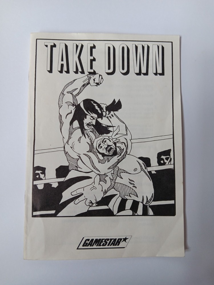 Commodore 64/128 Take Down Computer Game Software Tested/Works Gamestar