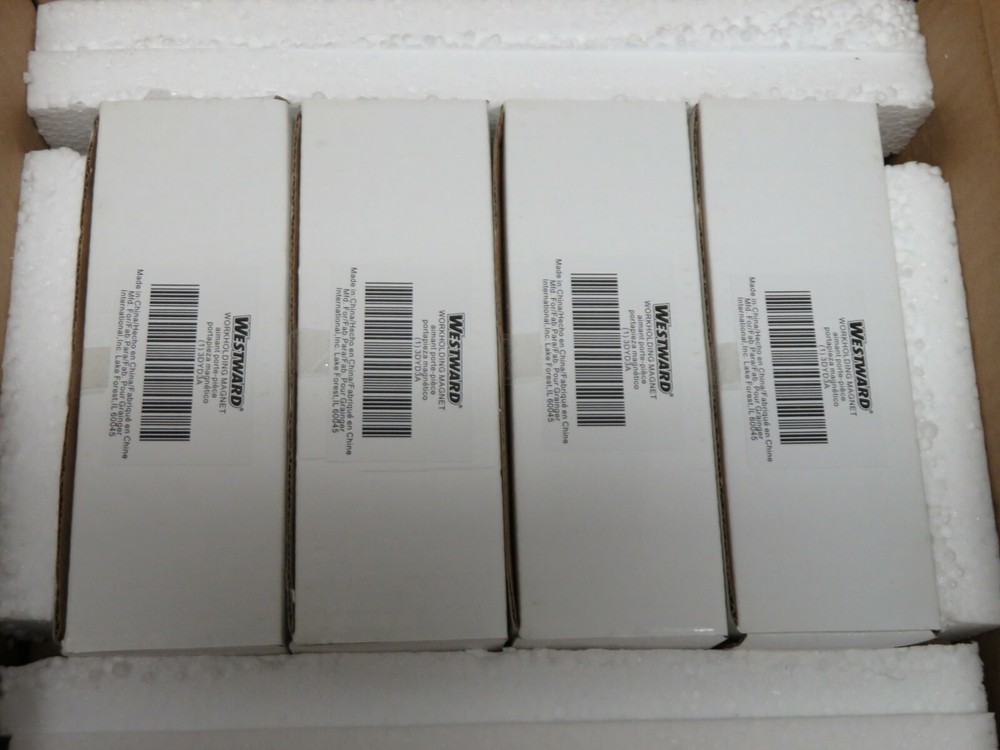 1 pcs WESTWARD GRAINGER Encased Work Holding Magnet 120 LBS Max Pull 3DYD3