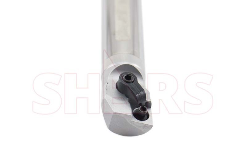 SHARS 3/4" RH MCLNR Coolant Through Indexable Solid Carbide Boring Bar CNMG S]