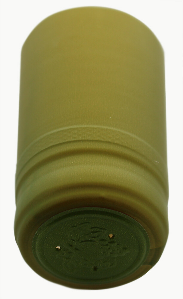 Home Brew Ohio Metallic Lime Green PVC Shrink Capsules 30 count