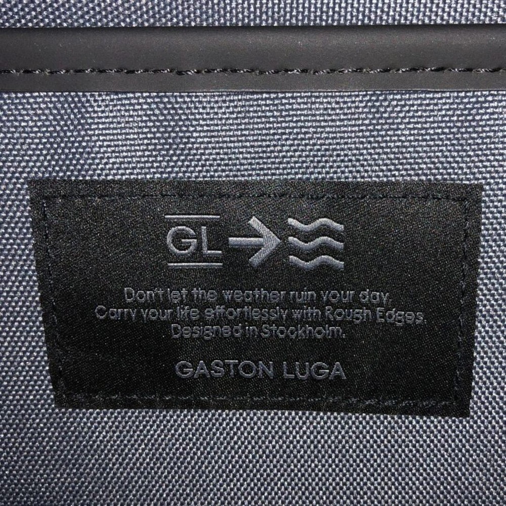 Gaston Luga Backpack SPLASH Black From Japan