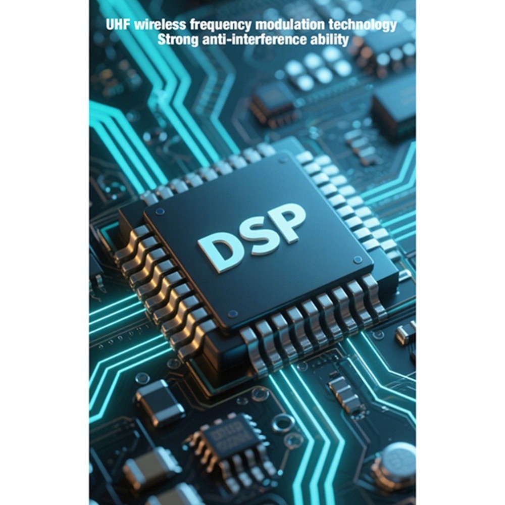 UHF Microphone Converter System XLR Transmitter and Microphone Receiver9933