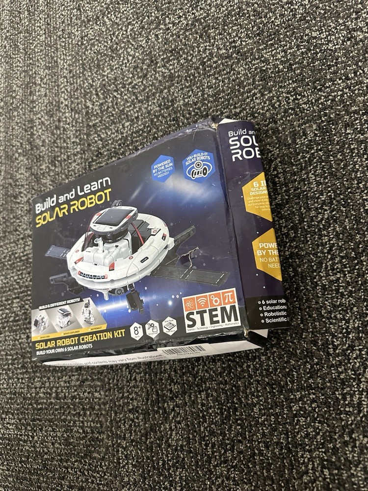 Stem Build and Learn SOLAR ROBOT