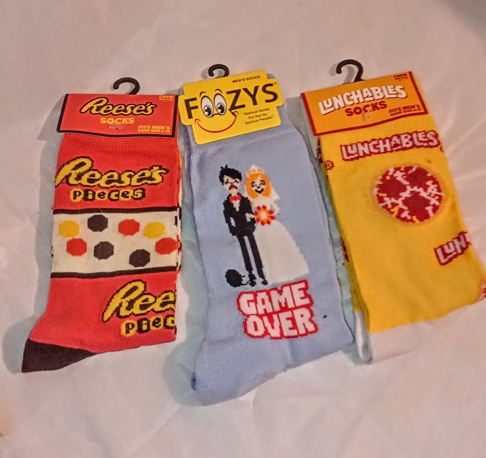 Three Pairs Of Socks
