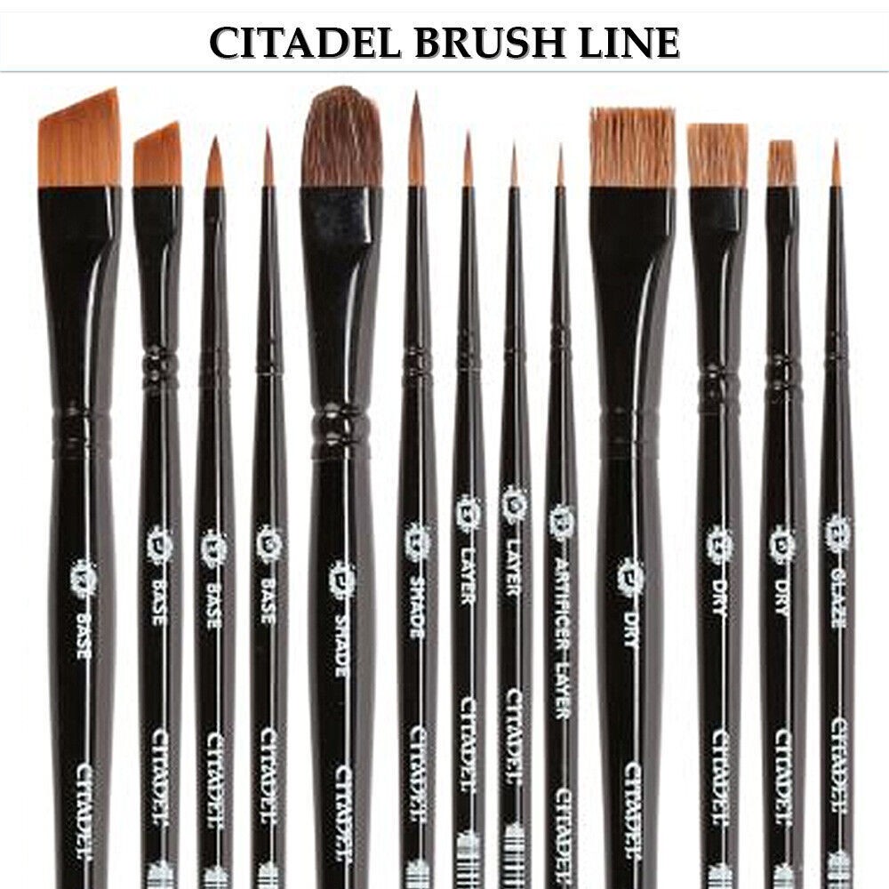 Citadel PAINT BRUSHES - New - Select Your Brush!