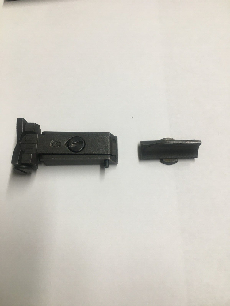 Thompson Center Muzzleloader Sight Set With Screws For Round barrel Original
