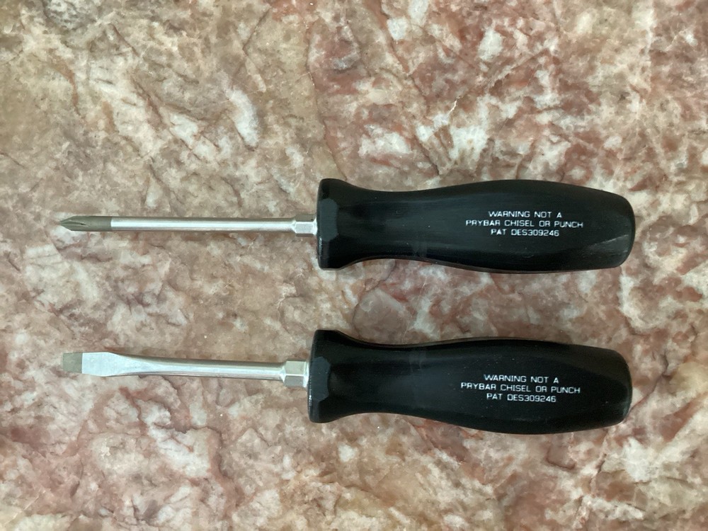 Snap On Tools CAT Screwdriver Set, SSD2, SSDP31